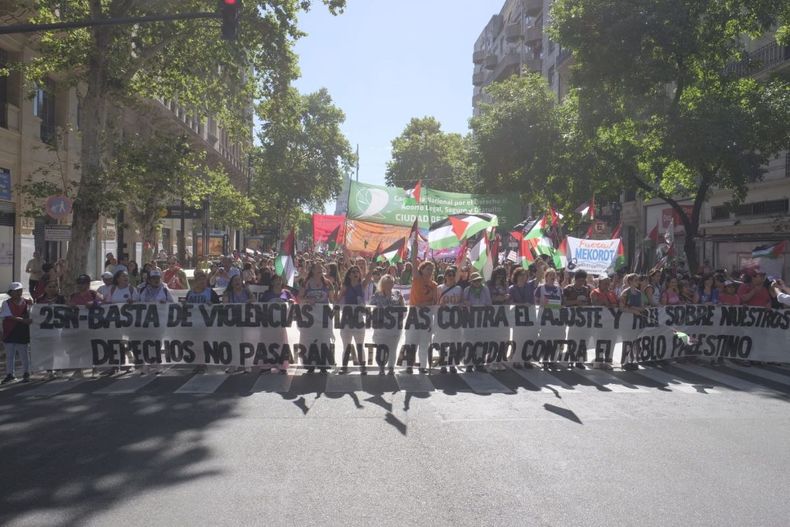Las manifestantes aseguraron que van a pelear incansablemente por los derechos conquistados y los que faltan.