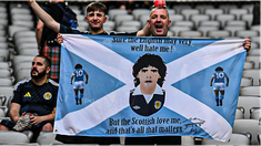 Escocia y su amor por Diego Armando Maradona.