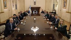 Javier Milei encabezó una reunión de Gabinete.