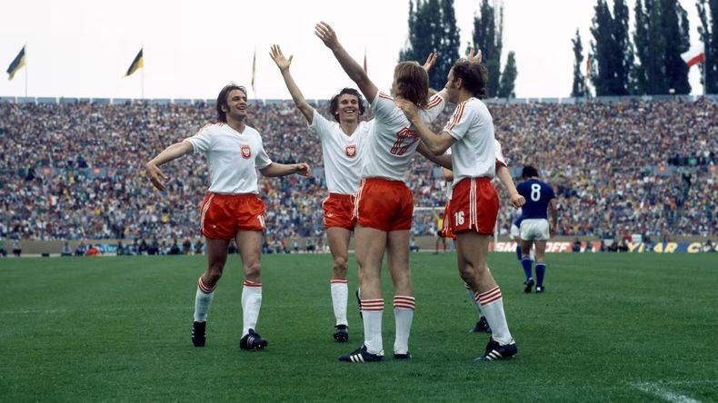 Polonia era la sensación de Europa, con la medalla de oro en Múnich '72 y un tercer puesto en el Mundial '74.