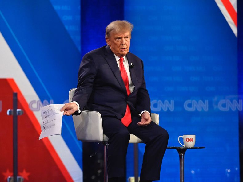 Trump en CNN.&nbsp;