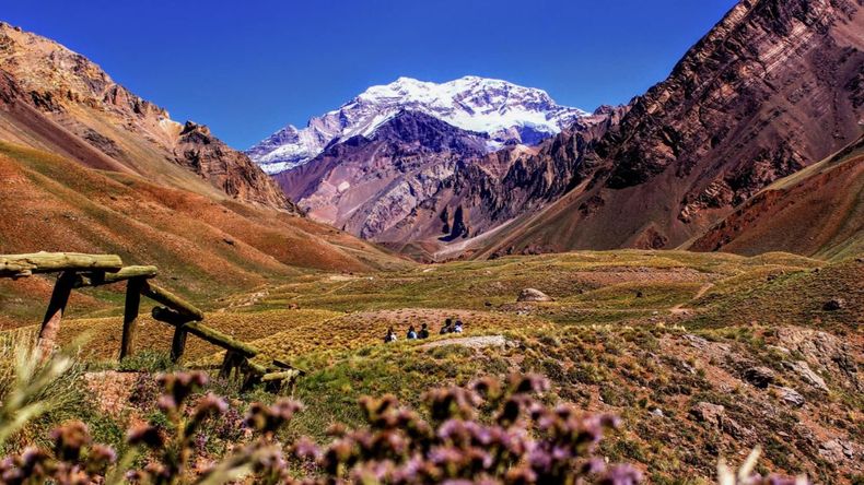 Una de las postales que ofrece esta localidad mendocina