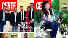 Moria Casán y Marcelo Tinelli son doble tapa de Gente Moria Casán y Marcelo Tinelli son doble tapa de Gente