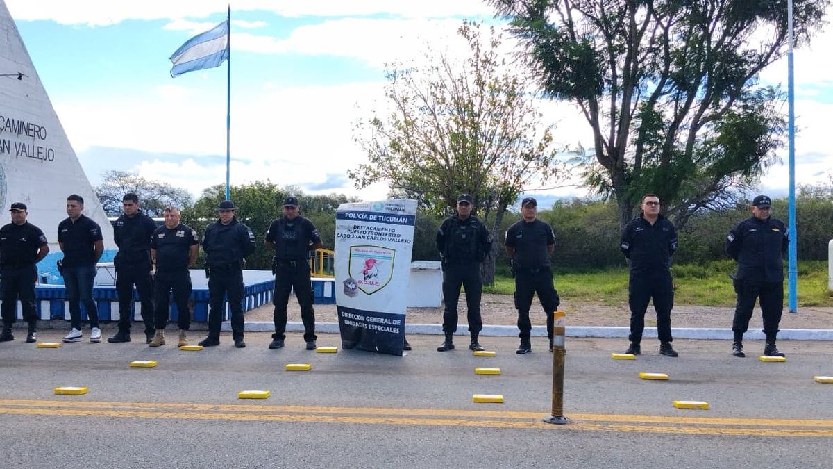 La Policía de Tucumán incautó más de 25 kilos de cocaína en Cabo Vallejo
