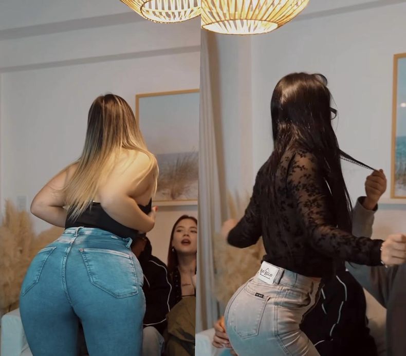 Las polemicas imágenes que aparecen en el video que publicó Thiago.