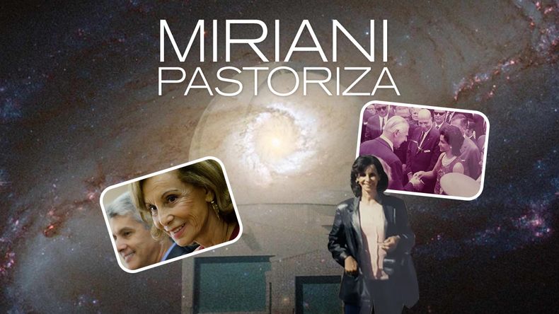 Miriani Pastoriza es una de las mujeres referentes de la astronomía.