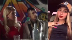 La reacción de Báez, tras las imágenes del clip entre Wanda y L-Gante, su exnovio. La reacción de Báez, tras las imágenes del clip entre Wanda y L-Gante, su exnovio.