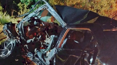 Un argentino murió en un choque frontal de autos en Brasil. Un argentino murió en un choque frontal de autos en Brasil.