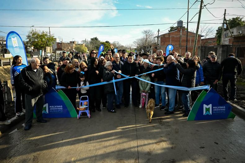 El momento de la inauguración.