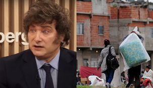 Javier Milei habló sobre la pobreza.