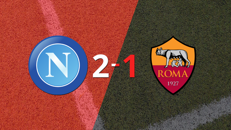 Napoli vence a Roma 2-1 en el Derby Del Sole
