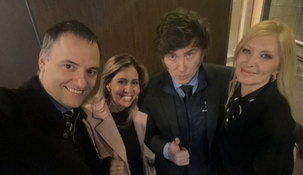 El político y la conductora se conocieron cuando él todavía salía con la humorista Fátima Florez.