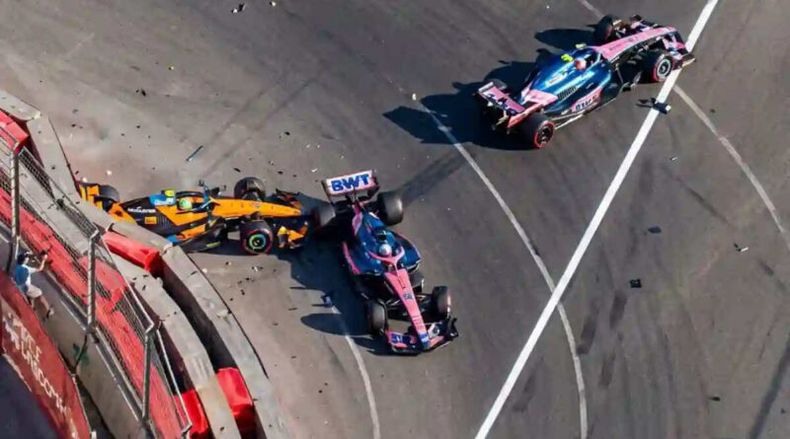 Alpine condenó los ataques en redes contra pilotos tras el choque entre Colapinto y Gasly: No se pueden tolerar