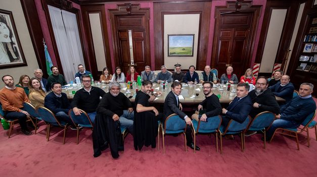 Axel Kicillof encabezó una reunión de Gabinete.