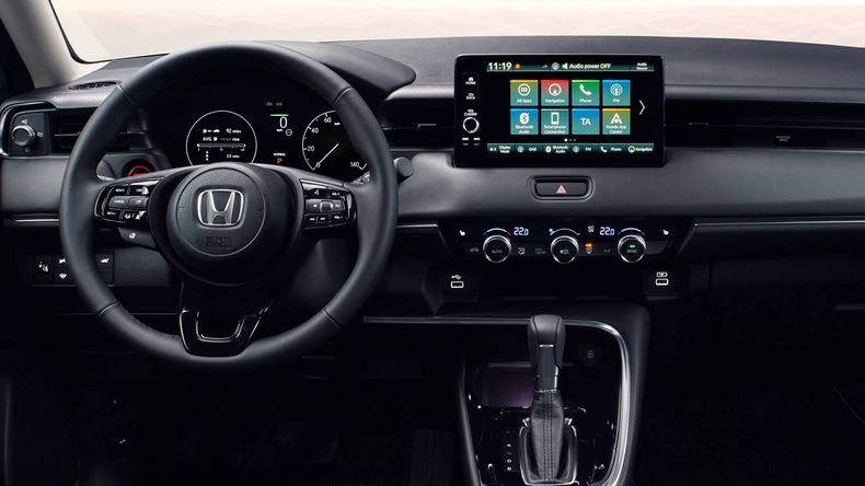 Interior del nuevo SUV Honda HR-V.