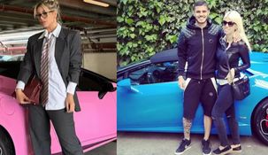 El auto fue un regalo del Inter de Milán para el futbolista.