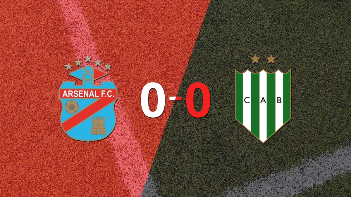 Arsenal y Banfield no se hicieron daño y empataron sin goles