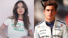 La actriz, de 31 años, y el piloto de Fórmula 1, de 21, cenaron juntos en Madrid. La actriz, de 31 años, y el piloto de Fórmula 1, de 21, cenaron juntos en Madrid.