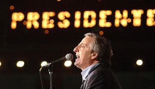 Néstor Kirchner resultó ganador en las elecciones presidenciales del 2003.&nbsp;