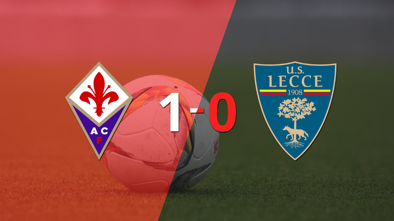 Con lo justo, Fiorentina venció a Lecce 1 a 0 en el estadio Artemio Franchi