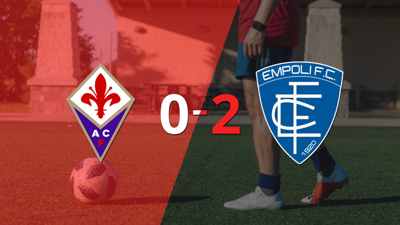 En casa, Fiorentina perdió 2-0 frente a Empoli