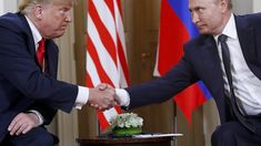 Trump y Putin durante una reunión del pasado. Trump y Putin durante una reunión del pasado.