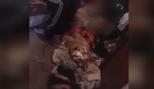 Una imagen del impactante video grabado por uno de los torturadores del crimen narco de San Martín. Una imagen del impactante video grabado por uno de los torturadores del crimen narco de San Martín.