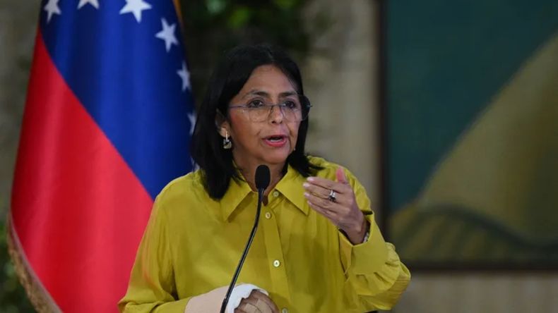 Delcy Rodríguez.