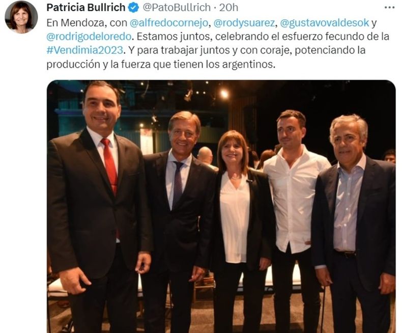 Patricia Bullrich profundiza la interna de Juntos por el Cambio: se reunió con radicales que no apoyan a Larreta