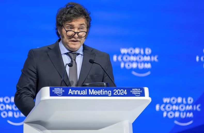Javier Milei celebró la aprobación de la Ley Bases y reforma fiscal. 