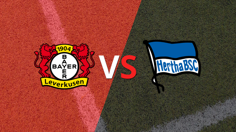 Bayer Leverkusen liquidó en su casa a Hertha Berlín por 4 a 1