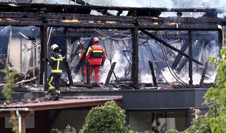 Francia: al menos 11 muertos tras el incendio de una residencia para discapacitados.