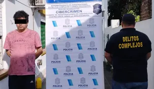 El momento de la detención del acusado.