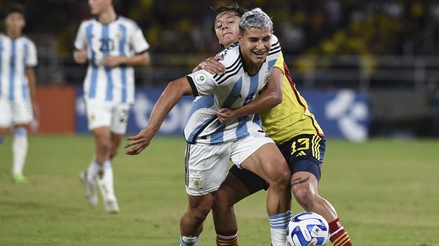 Argentina no pudo con Colombia.