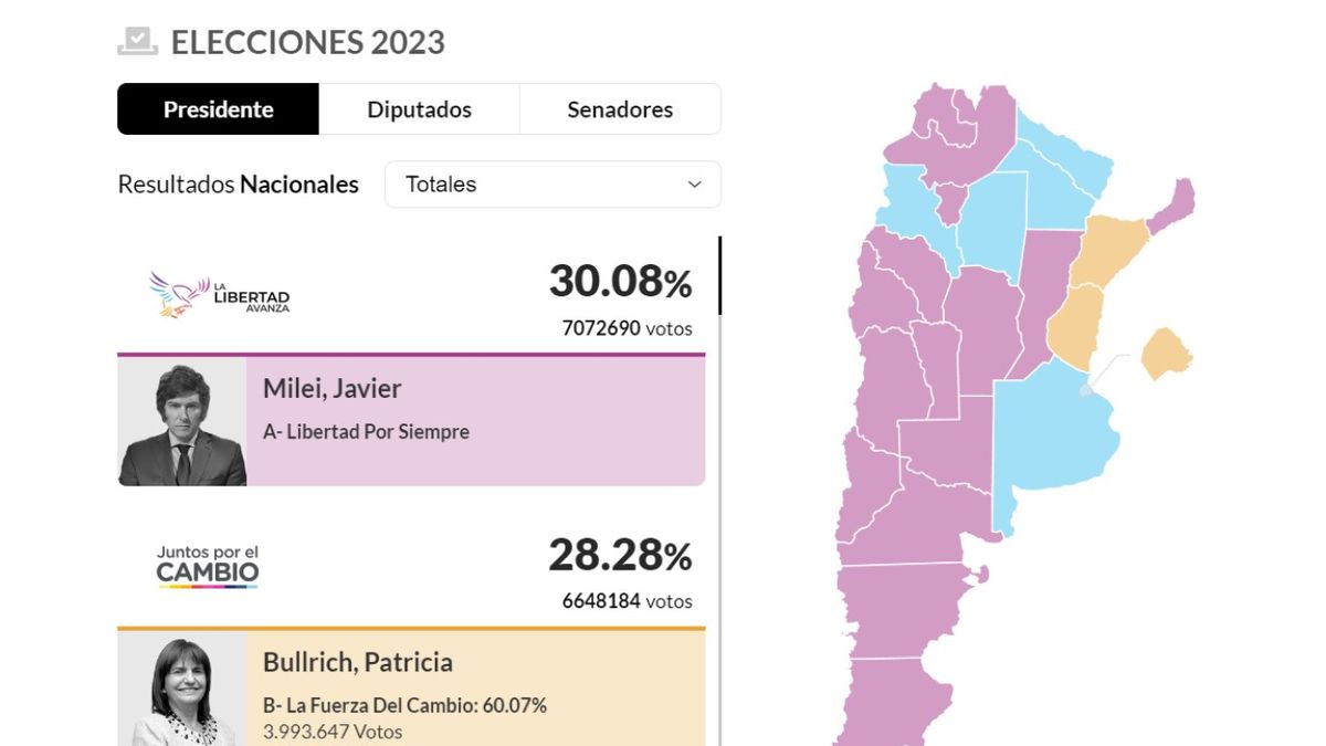 Provincia Por Provincia: Así Quedó El Mapa Electoral Tras La Victoria ...