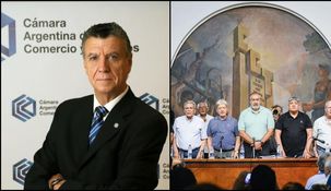 La entidad, presidida por Grinman, apuntó contra la CGT.