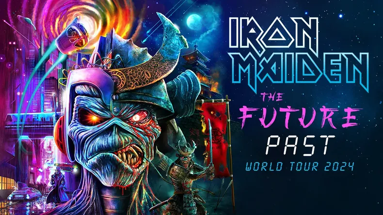 Iron Maiden﻿ dará muchos recitales en el marco de The Future Past World Tour.