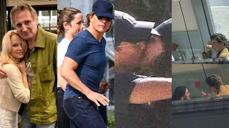 Los paparazzis han captado a muchos famosos juntos y se armó revuelo en internet.