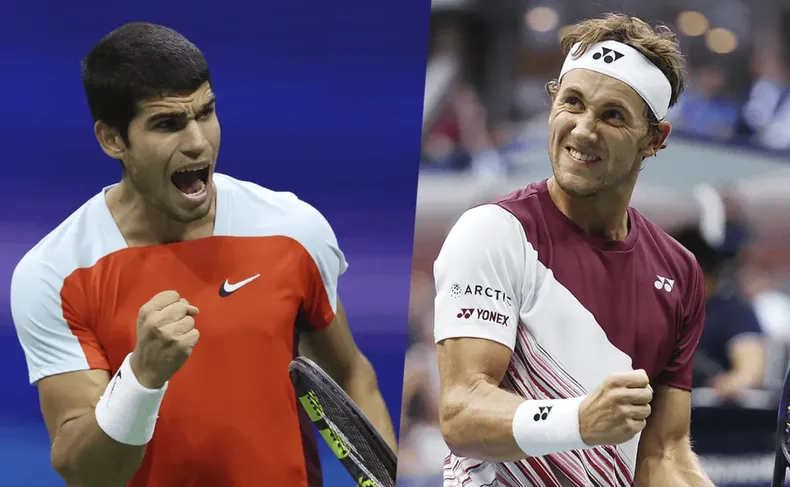 Alcaraz y Ruud se disputarán el liderazgo del ranking.