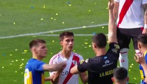 Gattoni vio la amarilla a los 6 segundos. Gattoni vio la amarilla a los 6 segundos.