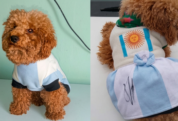 Pupe tiene dos años y viajó desde Arequito, Santa Fe.