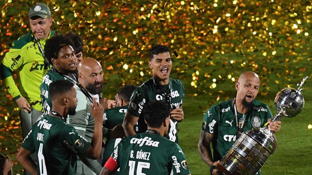 Palmeiras, campeón de la Copa Libertadores en 2021.