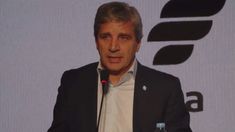 Luis Caputo habló en Mendoza. Luis Caputo habló en Mendoza.