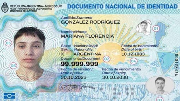 El Gobierno lanzó el nuevo DNI.