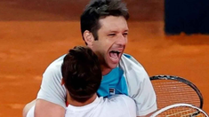 Zeballos iba a ser número uno en doles junto a Marcel Granollers. Zeballos iba a ser número uno en doles junto a Marcel Granollers.
