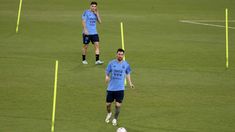 La Selección argentina entrena en Abu Dhabi. La Selección argentina entrena en Abu Dhabi.