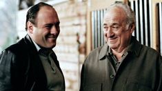 James Gandolfini y Jerry Adler en una escena de Los Soprano. James Gandolfini y Jerry Adler en una escena de Los Soprano.