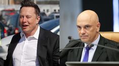 Elon Musk y Alexander De Moraes sostienen una pulseada en torno a los límites de la libertad de expresión. Elon Musk y Alexander De Moraes sostienen una pulseada en torno a los límites de la libertad de expresión.