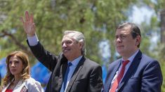 Alberto Fernández junto a Gerardo Zamora y Claudia Abdala Ledesma en Santiago del Estero. Alberto Fernández junto a Gerardo Zamora y Claudia Abdala Ledesma en Santiago del Estero.