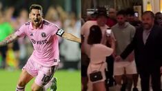 Lionel Messi revolucionó un shopping en Miami Lionel Messi revolucionó un shopping en Miami